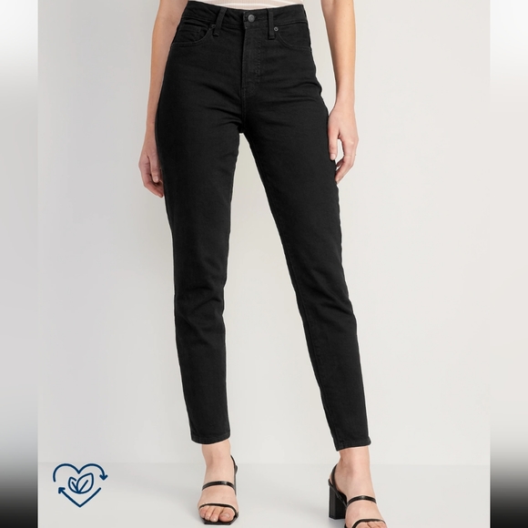 NWT Old Navy High Rise OG Straight Jeans - Picture 2 of 6